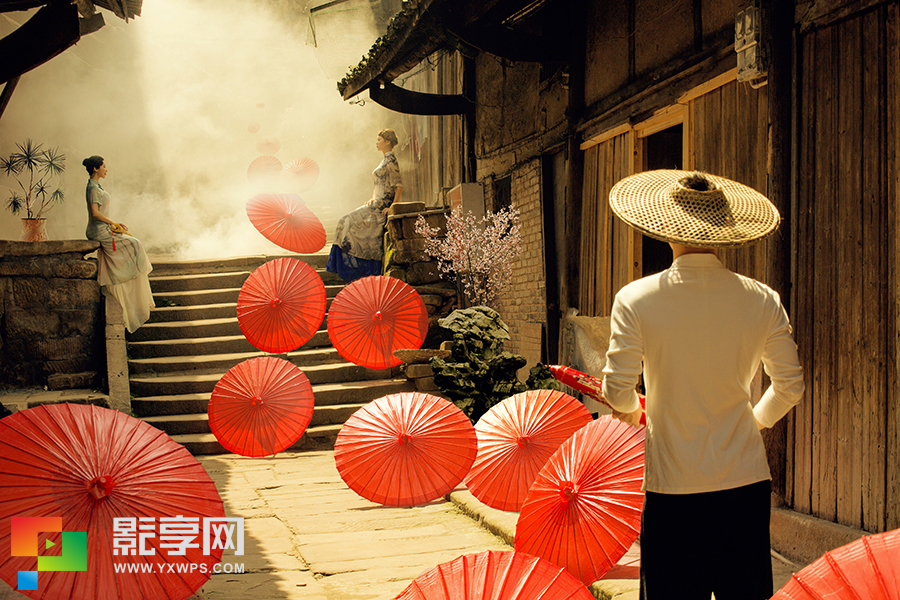 《油纸伞》中国风唯美意境人像 摄影精品团
