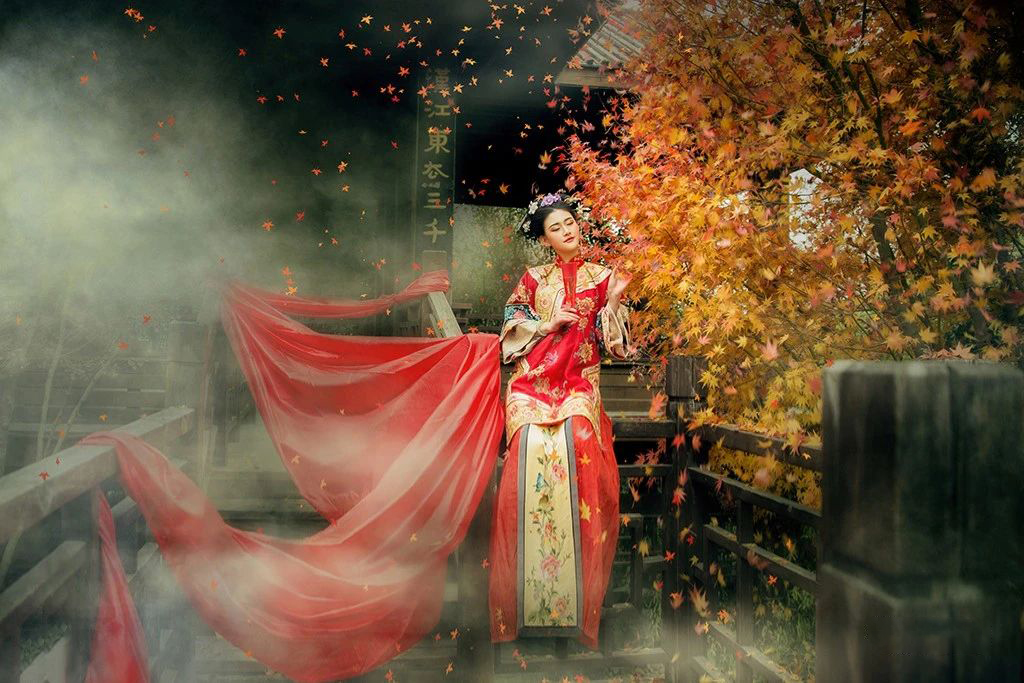 第四天:油纸伞红色主题人像 唯美艺术人体 酿酒坊