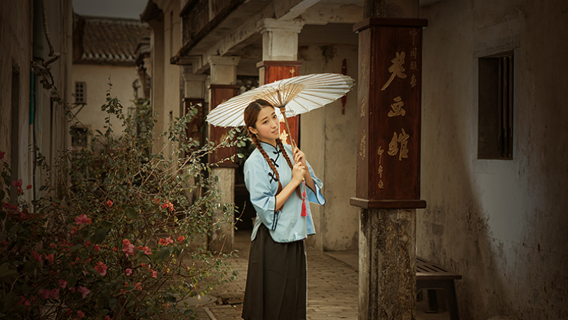 民国爱情剧情式拍摄摄影后期